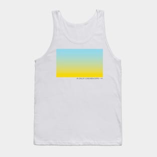 The Calif. Chicken Cafe T Shirt-Gradient Tank Top